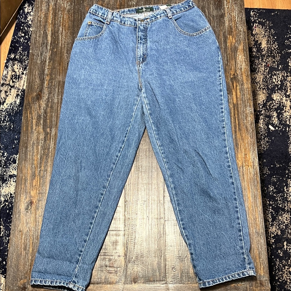 Hunt Club Vintage Blue Mom Jeans